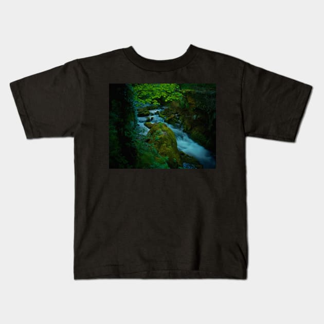 LUSH GREEN BETWS GARMON Kids T-Shirt by dumbodancer